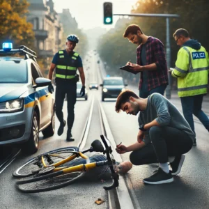 Bicycle Accident Personal Injury Pursuit